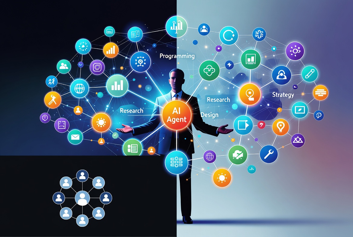 From Conversational Assistants to Autonomous Agents: A Practical Study on How AI Reshapes Knowledge Work