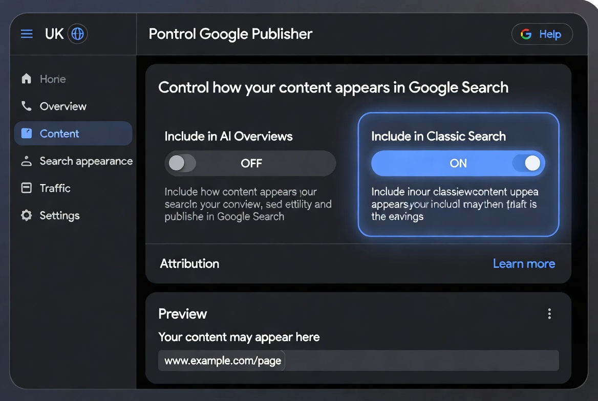 UK Regulator Forces Google to Give Publishers Opt-Out from AI Overviews