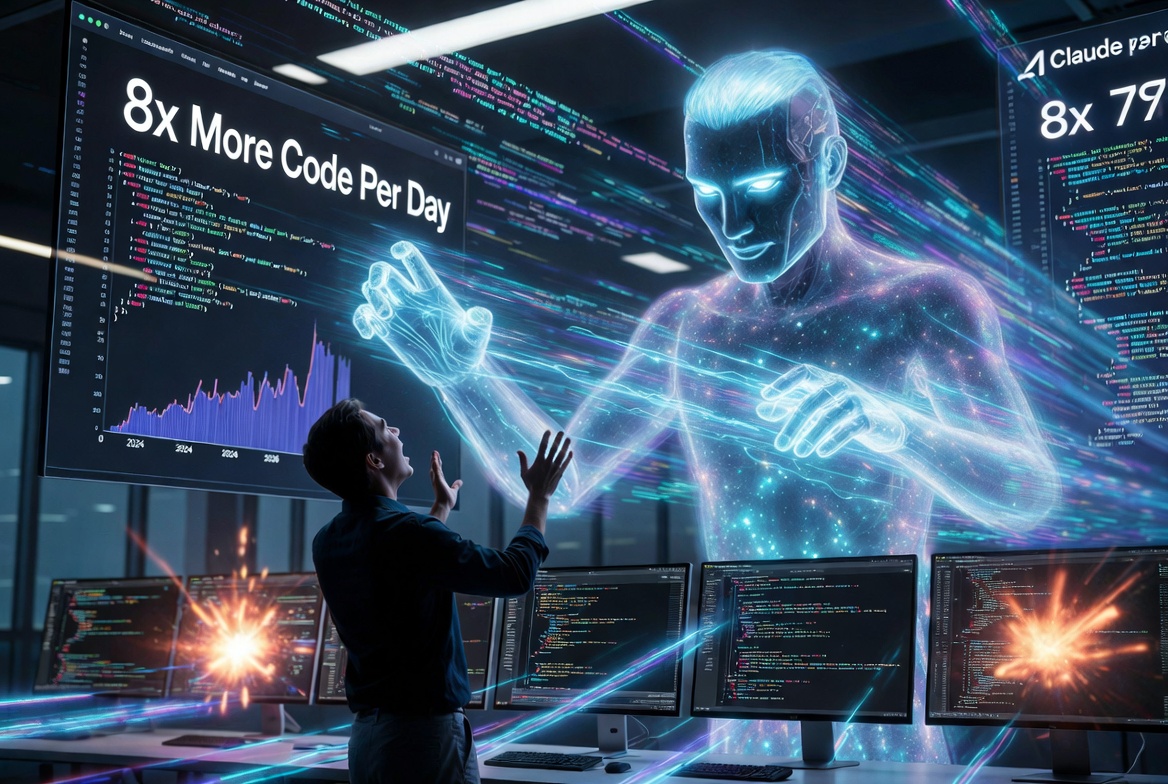 Anthropic’s “When AI Builds Itself” Report: 80% of Their Code Is Now Written by Claude