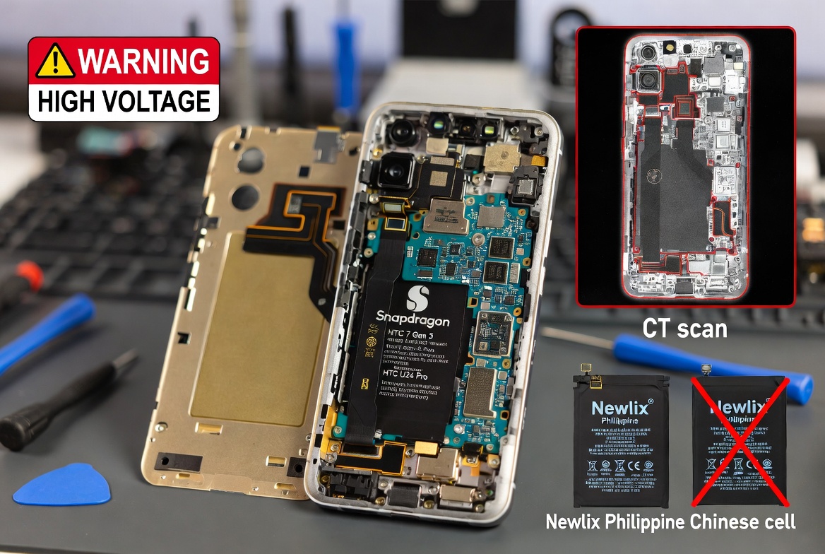 iFixit Teardown Confirms: Trump Mobile T1 Is Just a Gold-Painted HTC U24 Pro