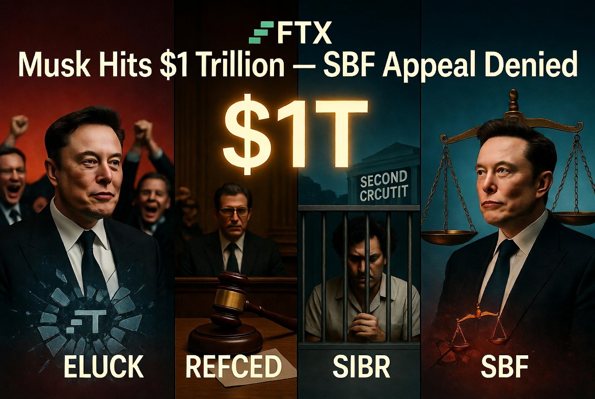 Second Circuit Upholds Sam Bankman-Fried’s 25-Year Sentence as Elon Musk Becomes World’s First Trillionaire