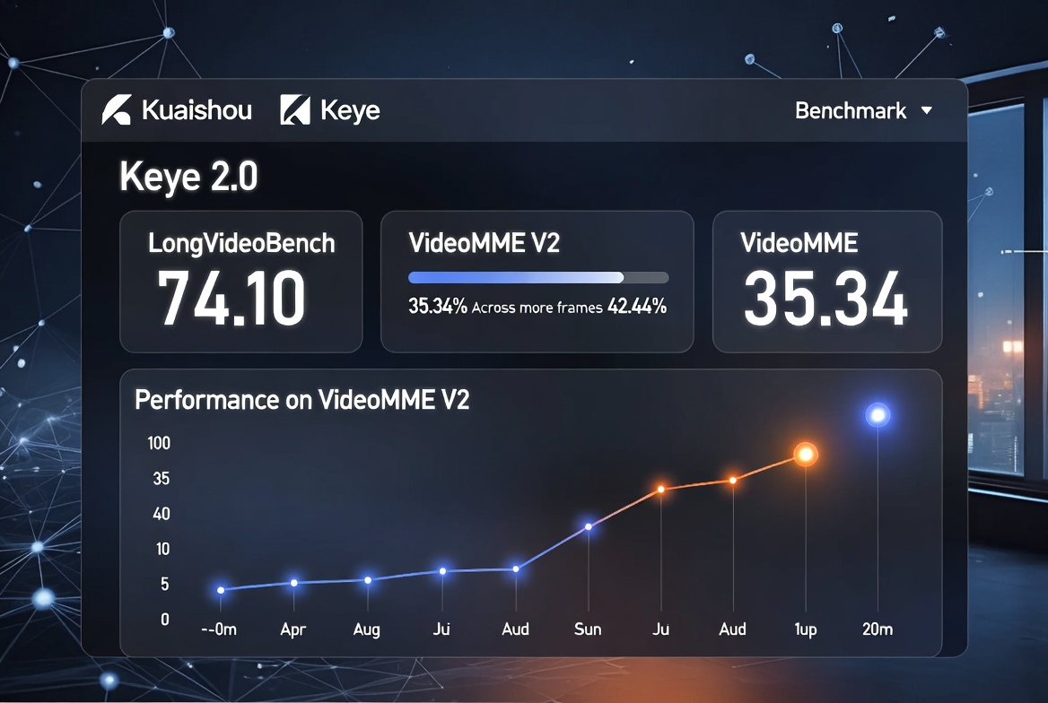 Keye 2.0 from Kuaishou: Bringing DeepSeek Sparse Attention to Long Video Understanding