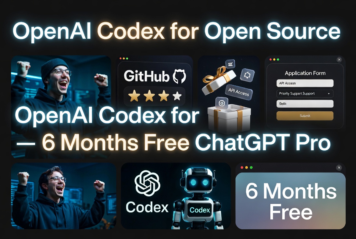 OpenAI Is Giving Away 6 Months of ChatGPT Pro to Open-Source Maintainers