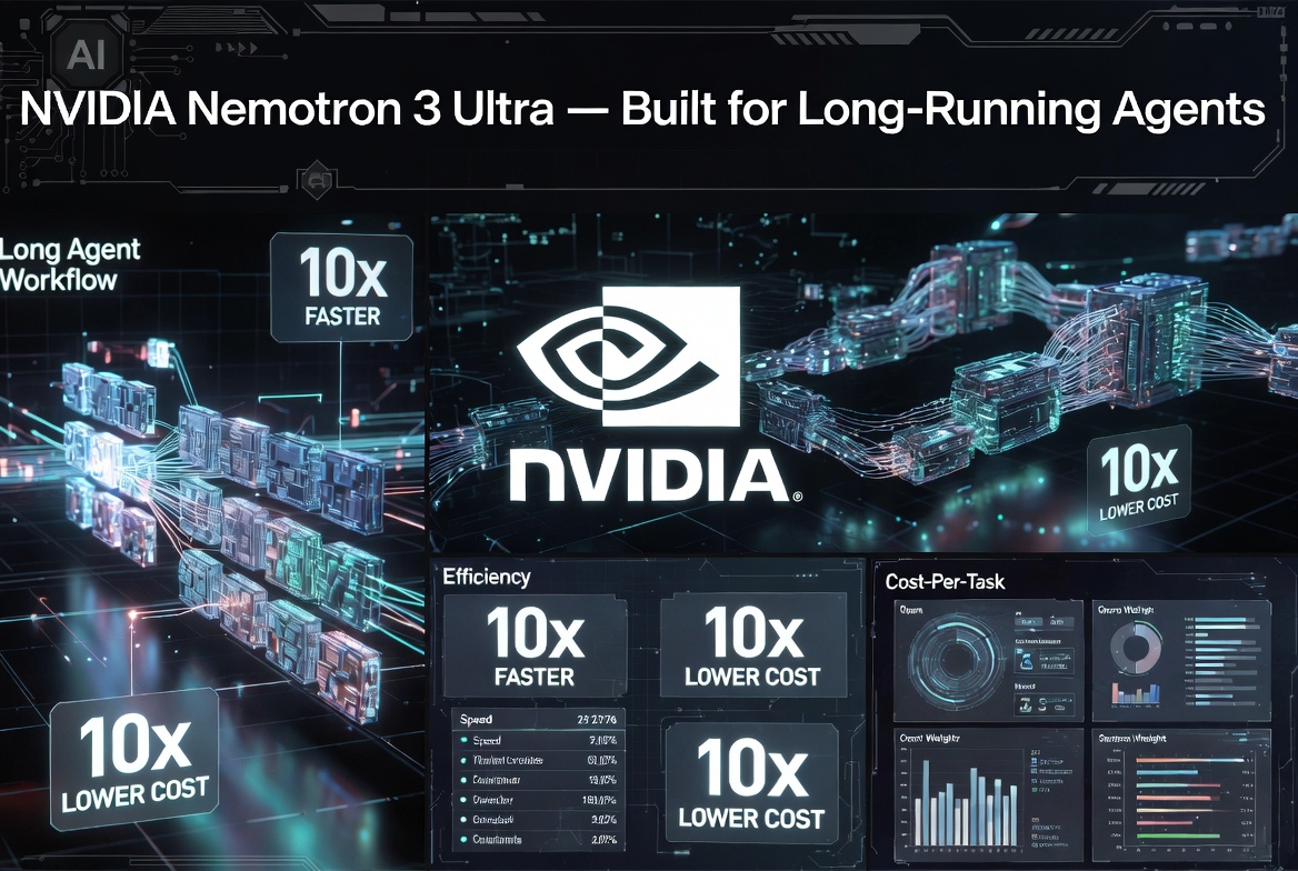 NVIDIA Releases Nemotron 3 Ultra: An Open Frontier Model Built for Long-Running AI Agents