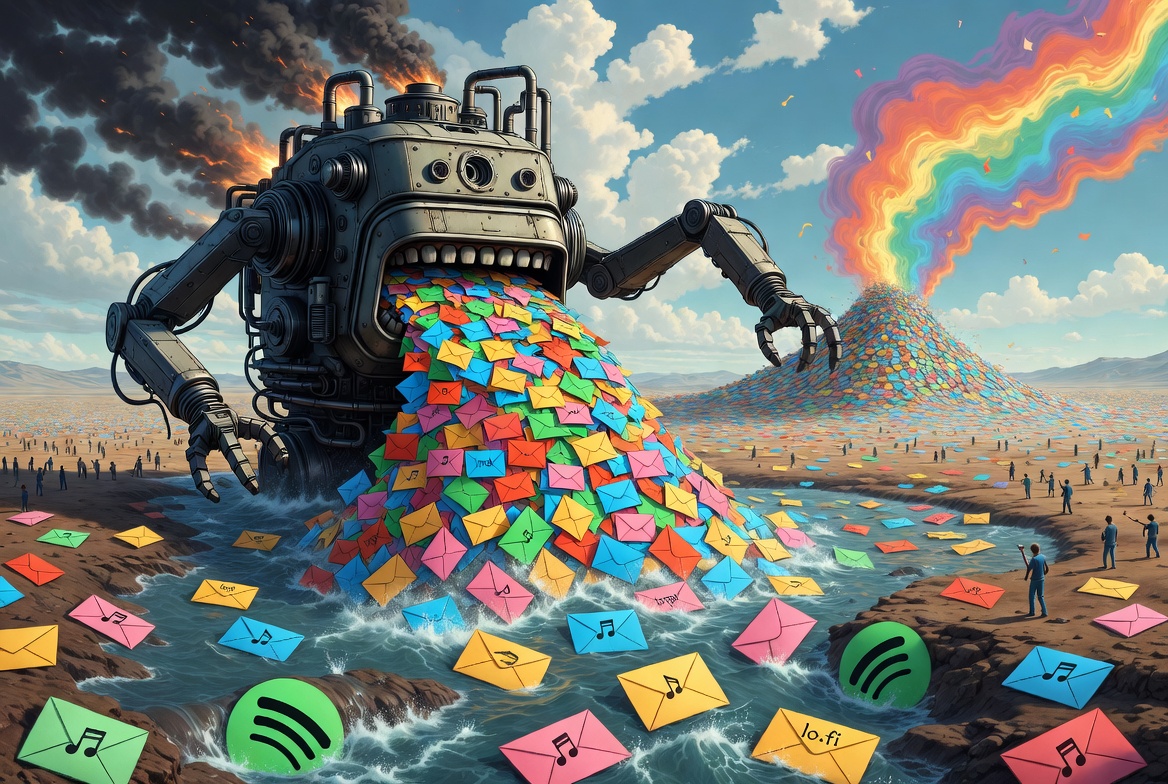 AI Music Slop: New Research Confirms Most Generated Tracks Are Ignored by Listeners