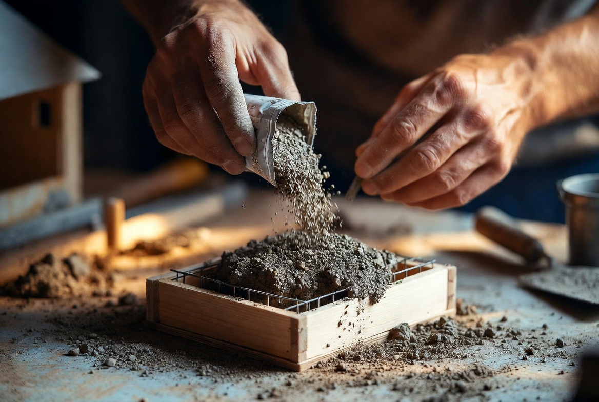 Guy Raises K+ in One Day on Real-Concrete Tiny Construction Kit — Then Gets Roasted for AI Video