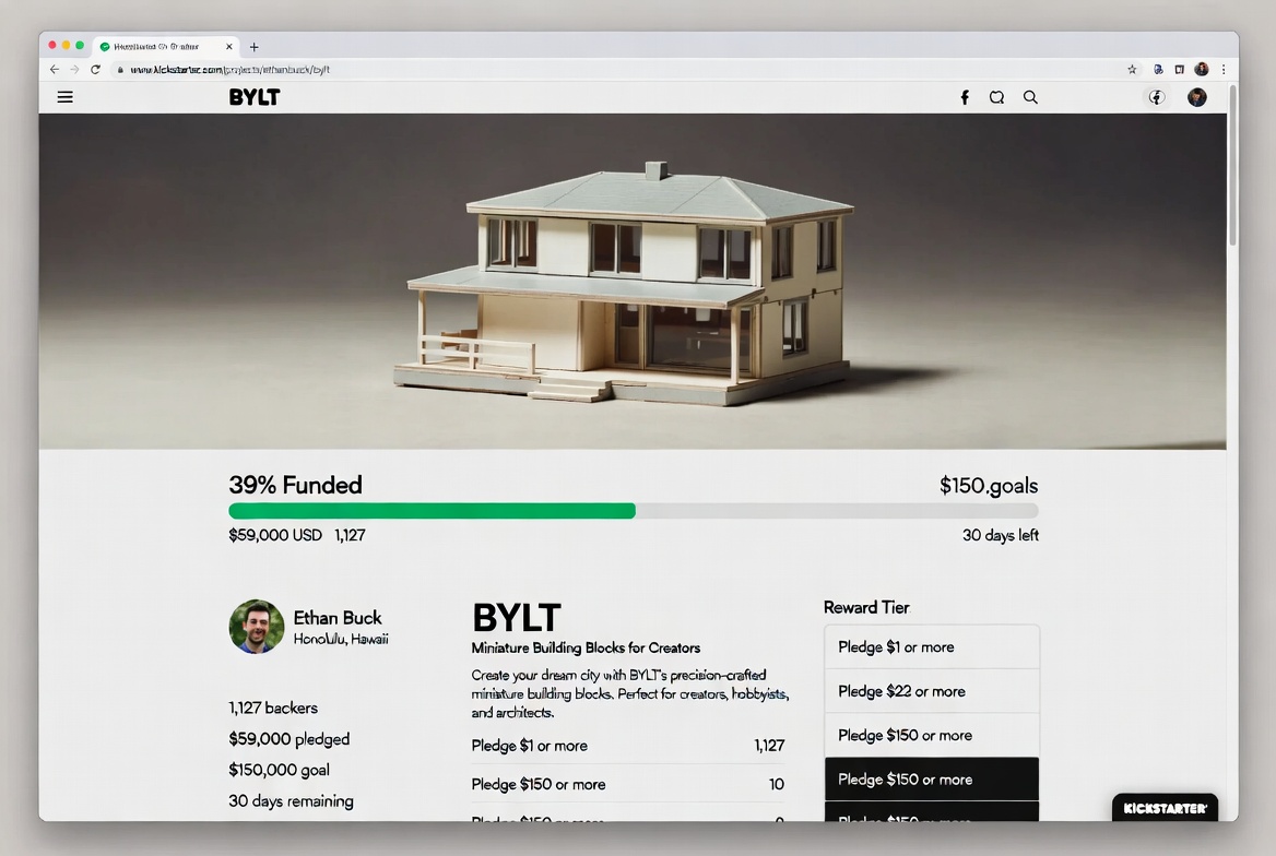 Guy Raises K+ in One Day on Real-Concrete Tiny Construction Kit — Then Gets Roasted for AI Video