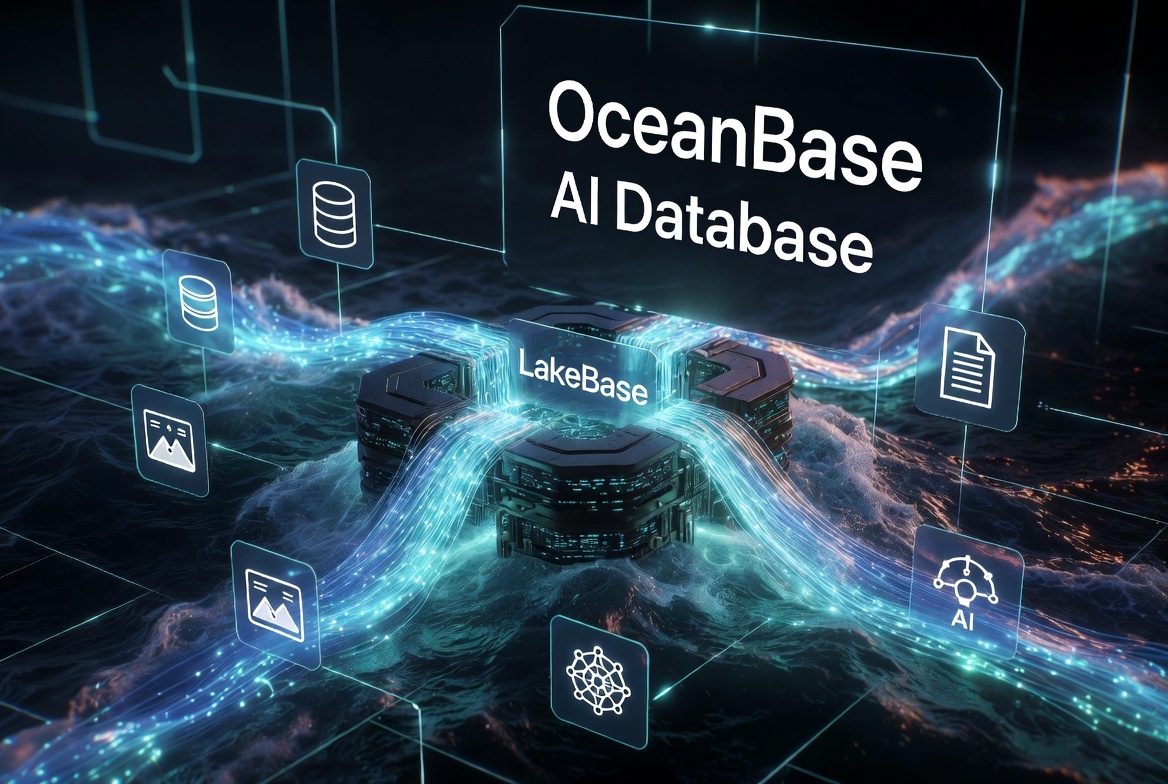 OceanBase Unveils AI Database: A New Product Portfolio Unifying Multimodal Data, Real-Time Analytics, and AI Agent Workloads