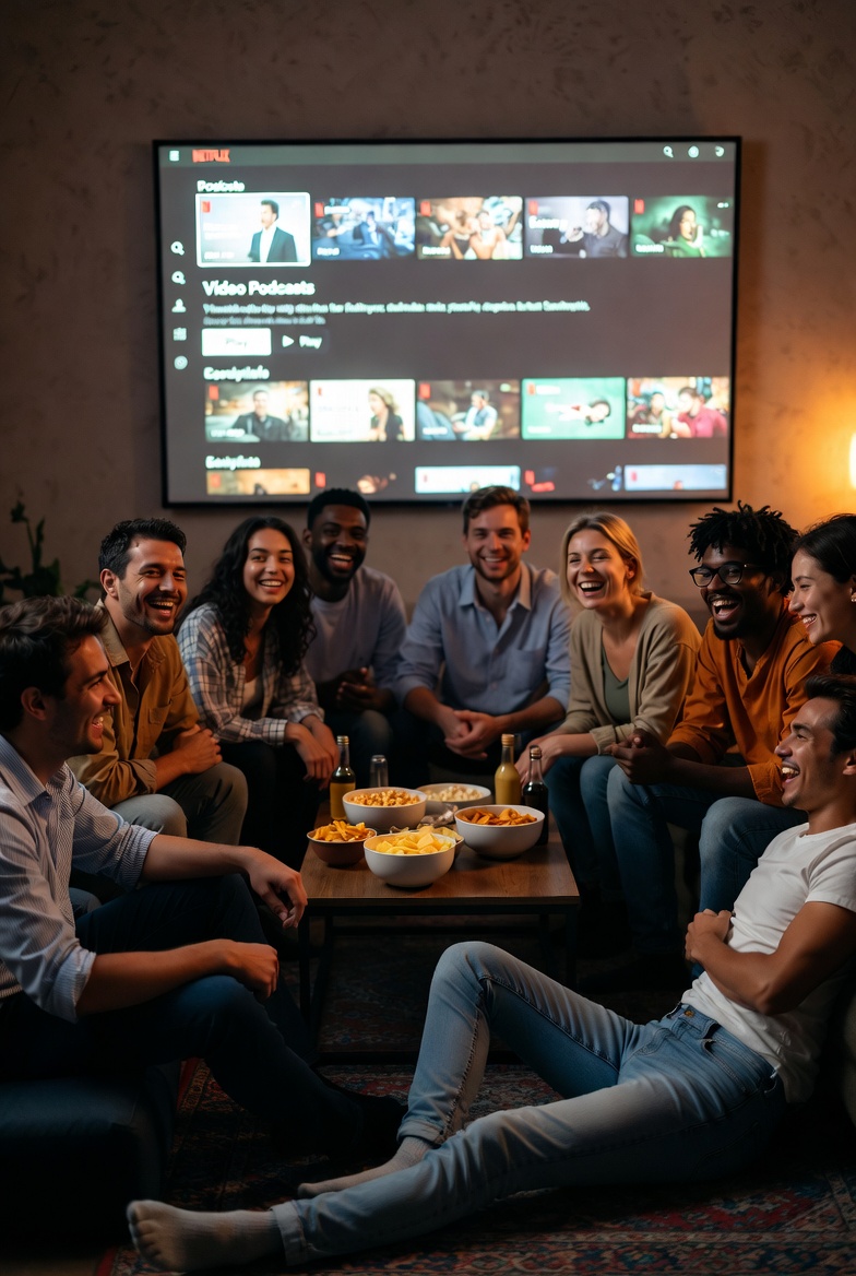 Netflix’s Video Podcast Push Is Off to a Slow Start