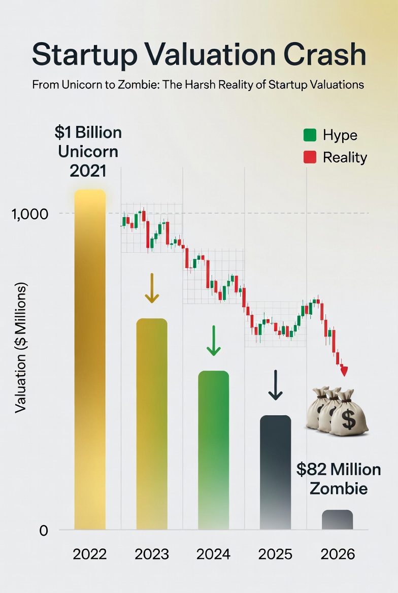 Zombie Unicorns Haunt Silicon Valley: The Dramatic Fall of Once-Hyped Billion-Dollar Startups