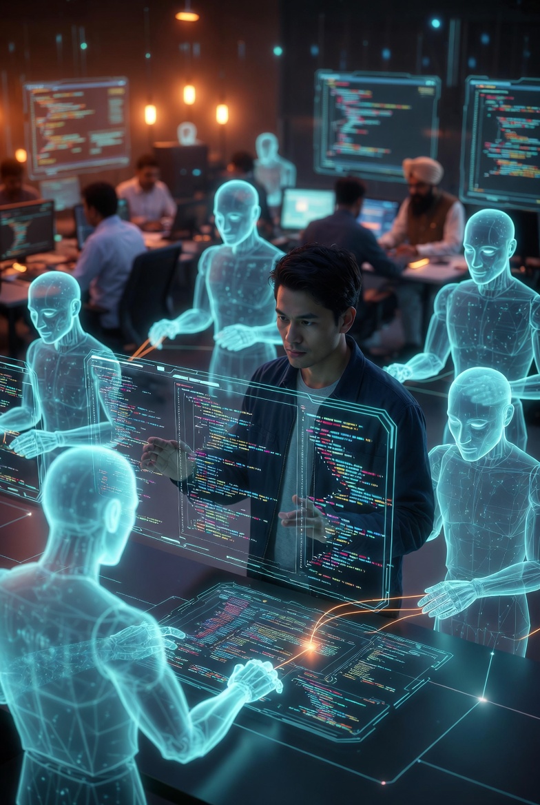 India’s IT Outsourcing Sector: The Early Warning System for AI’s Dual Impact on Global Tech Jobs