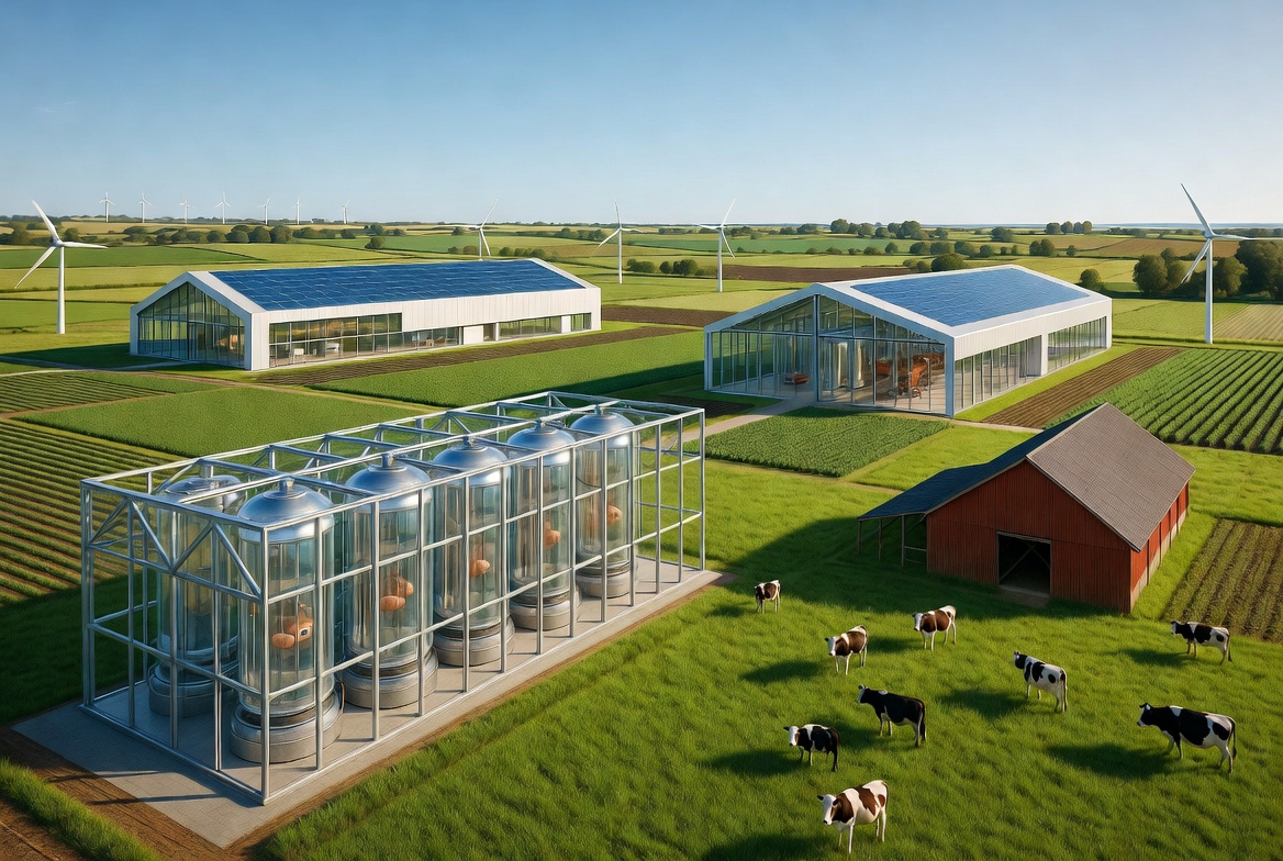 The Netherlands Builds the World’s First Cultivated Meat Farm: Real Beef, Grown in a Bioreactor