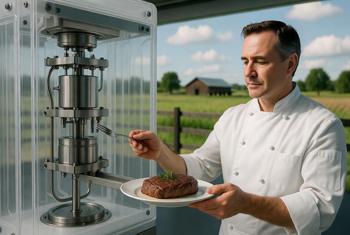 The Netherlands Builds the World’s First Cultivated Meat Farm: Real Beef, Grown in a Bioreactor