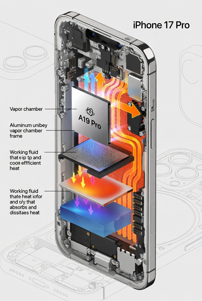 iPhone 17 Pro: Aluminum Unibody, Vapor Chamber Cooling, and Triple 48MP Cameras – A Major Step Forward for Apple’s Flagship Lineup