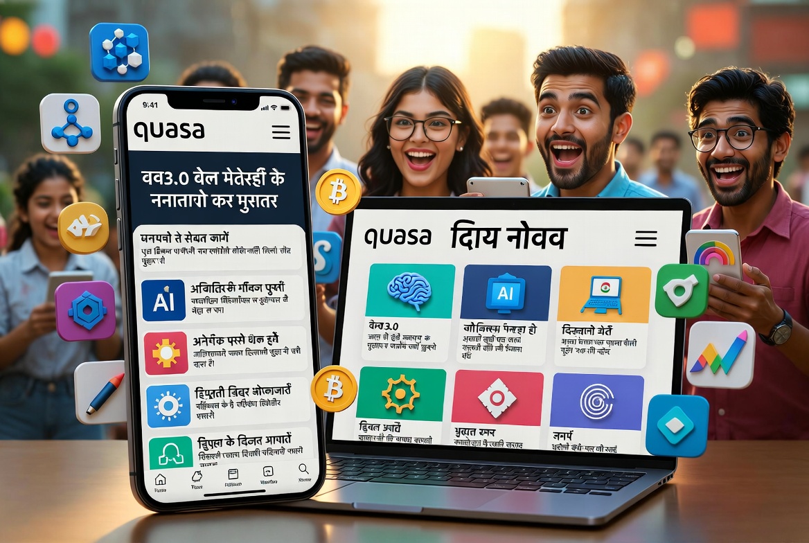 QUASA Launches Fully Localized Hindi Platform, Marking Strategic Entry into One of the World’s Largest and Fastest-Growing Digital Markets