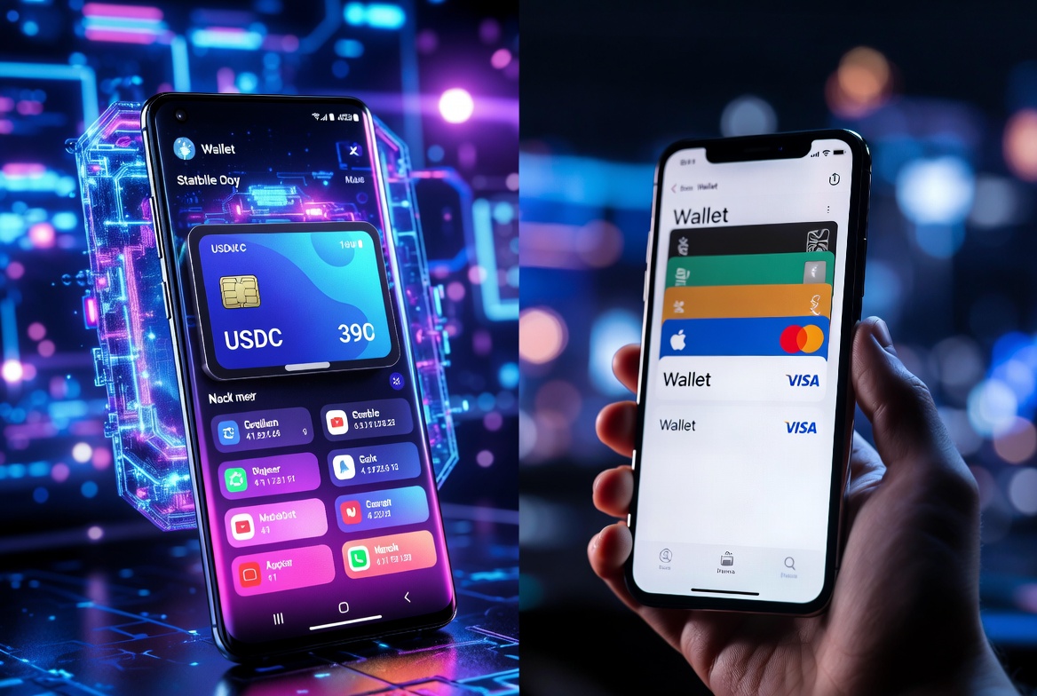 Samsung Adds Stablecoin Support to Wallet — While Apple Still Holds Back