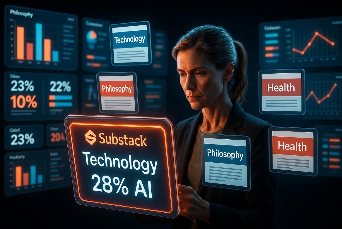 Substack Now Lets Readers Check If a Newsletter Was Written by AI