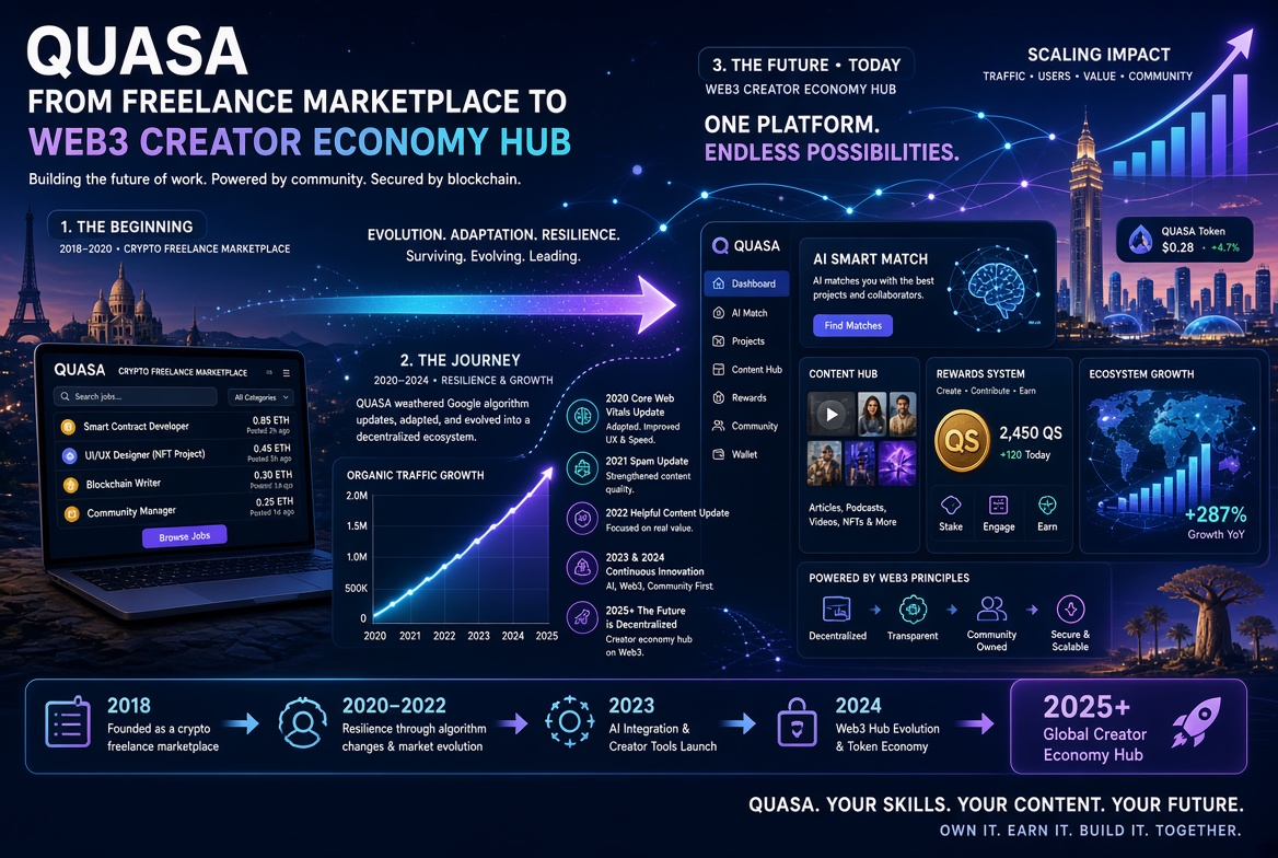 QUASA запускает полностью локализованную платформу на французском языке, расширяя свой хаб экономики создателей Web3 по всему франкоязычному миру