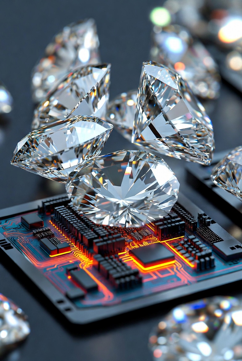 Diamonds Are a Data Center’s Best Friend: How AI Is Giving Synthetic Diamonds a Surprise Second Life
