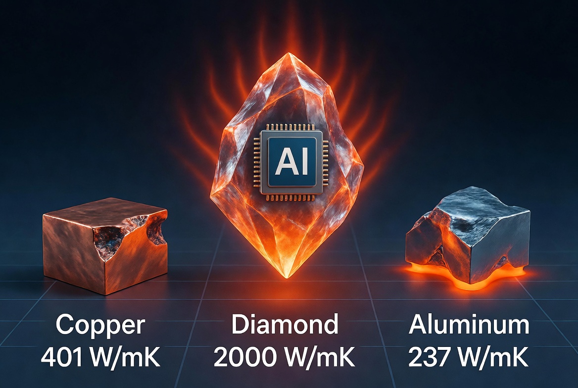 Diamonds Are a Data Center’s Best Friend: How AI Is Giving Synthetic Diamonds a Surprise Second Life