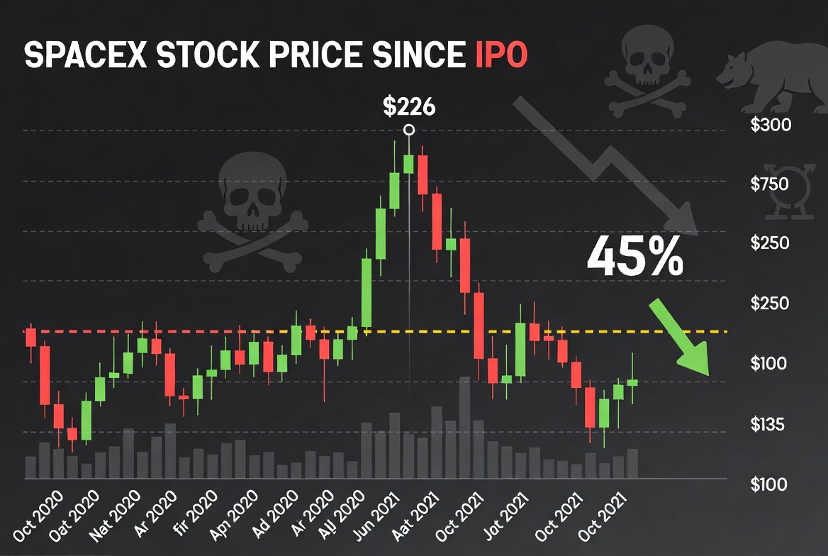 Five Weeks Since SpaceX's Historic IPO: Volatility, Rule Changes, and Hard Investment Lessons