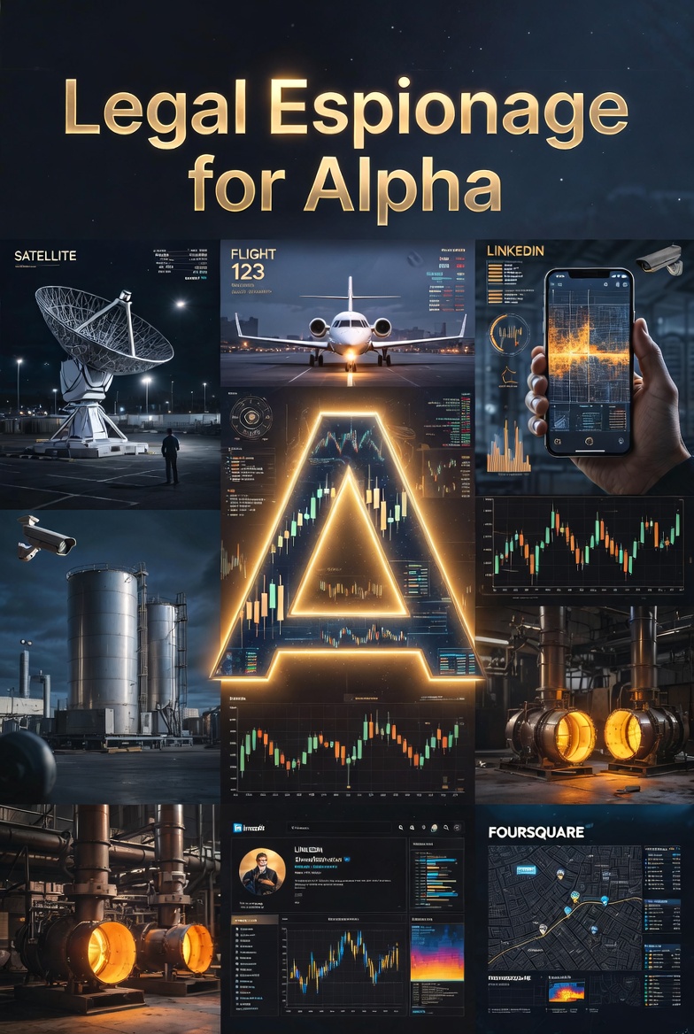 Mining Alpha from the Shadows: How Hedge Funds Legally Extract Excess Returns Using Alternative Data and OSINT