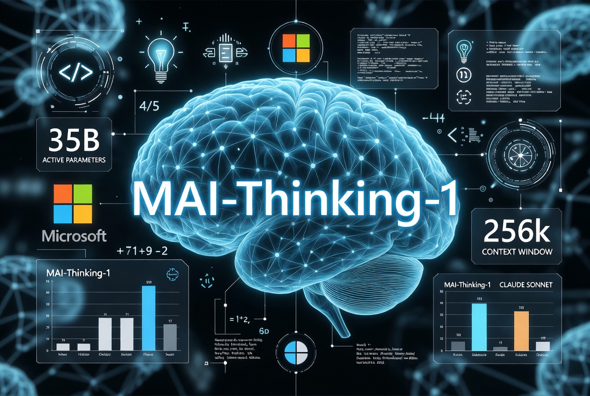 Microsoft Unveils Its First In-House Advanced Reasoning Model: MAI-Thinking-1 and the Broader MAI Family