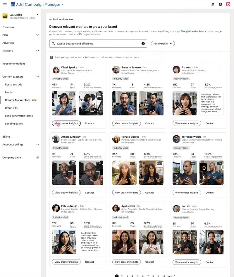 Big Day for B2B: LinkedIn Launches Creator Marketplace and BrandWorks