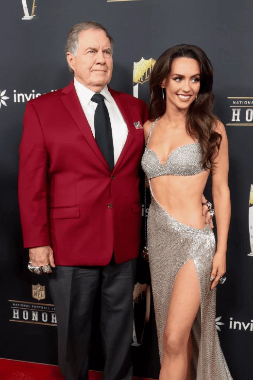 Bill Belichick and Jordon Hudson