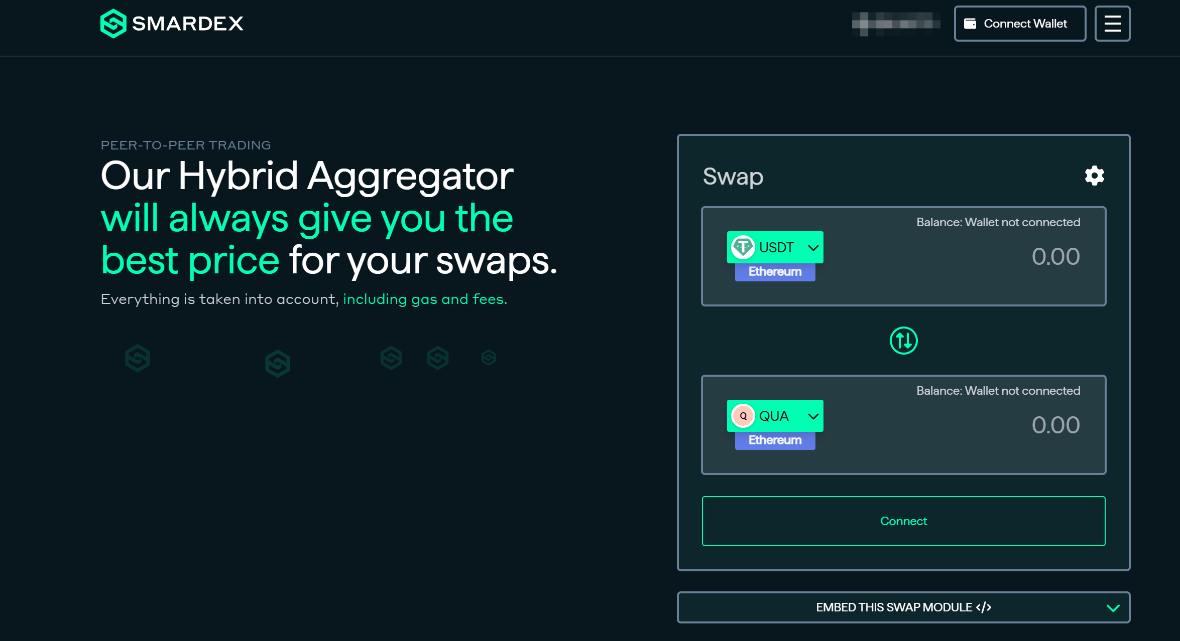 Quasacoin (QUA) on DEX SmarDex at the Forefront of the DeFi Revolution