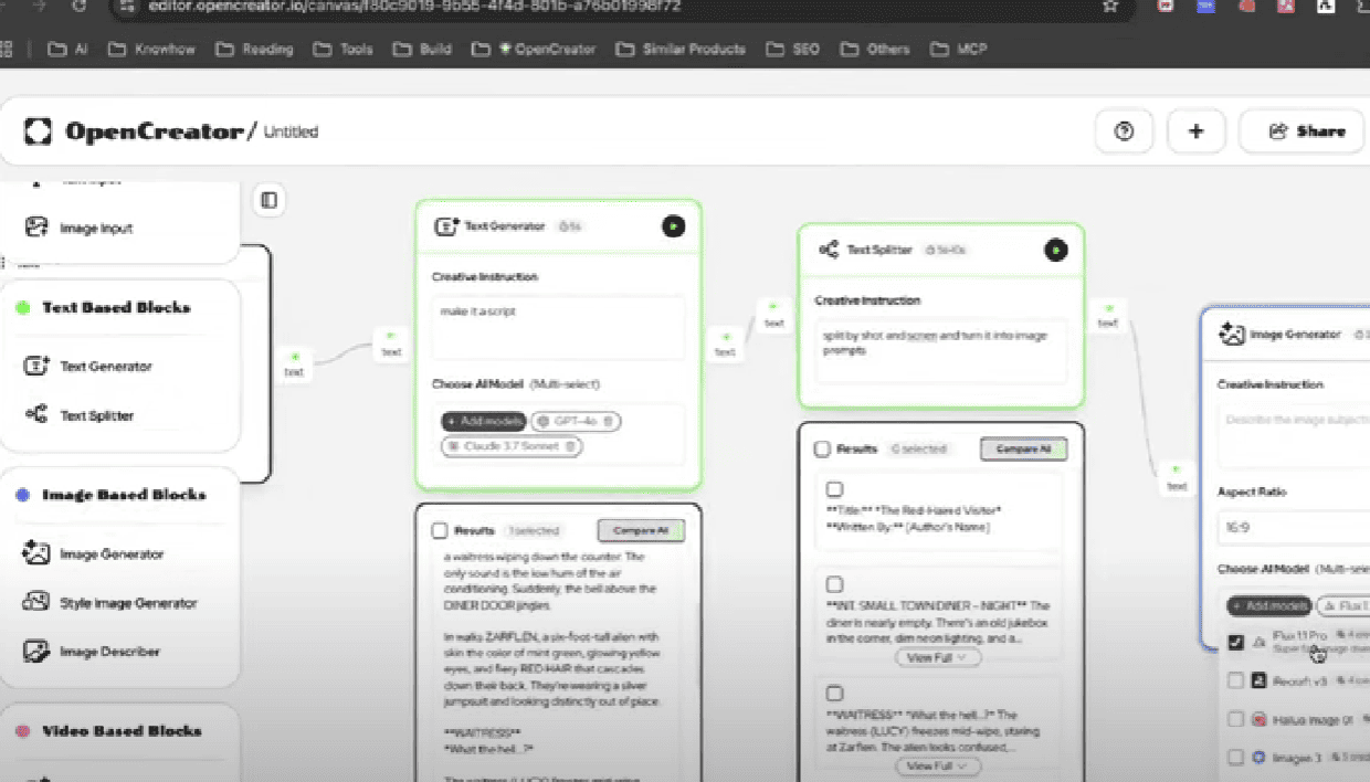 OpenCreator: Нейросеть, которая снимает кино из текста