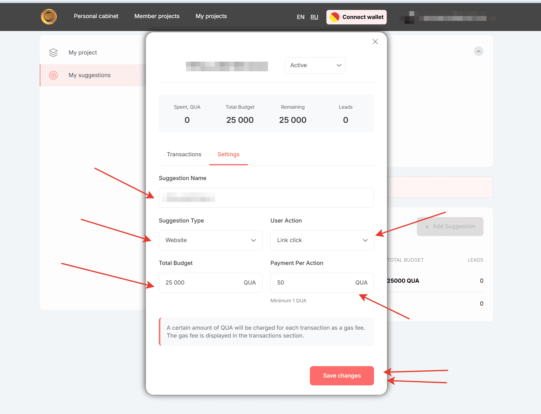 Instruction for Creators and Brands Joining Quasa Rewards