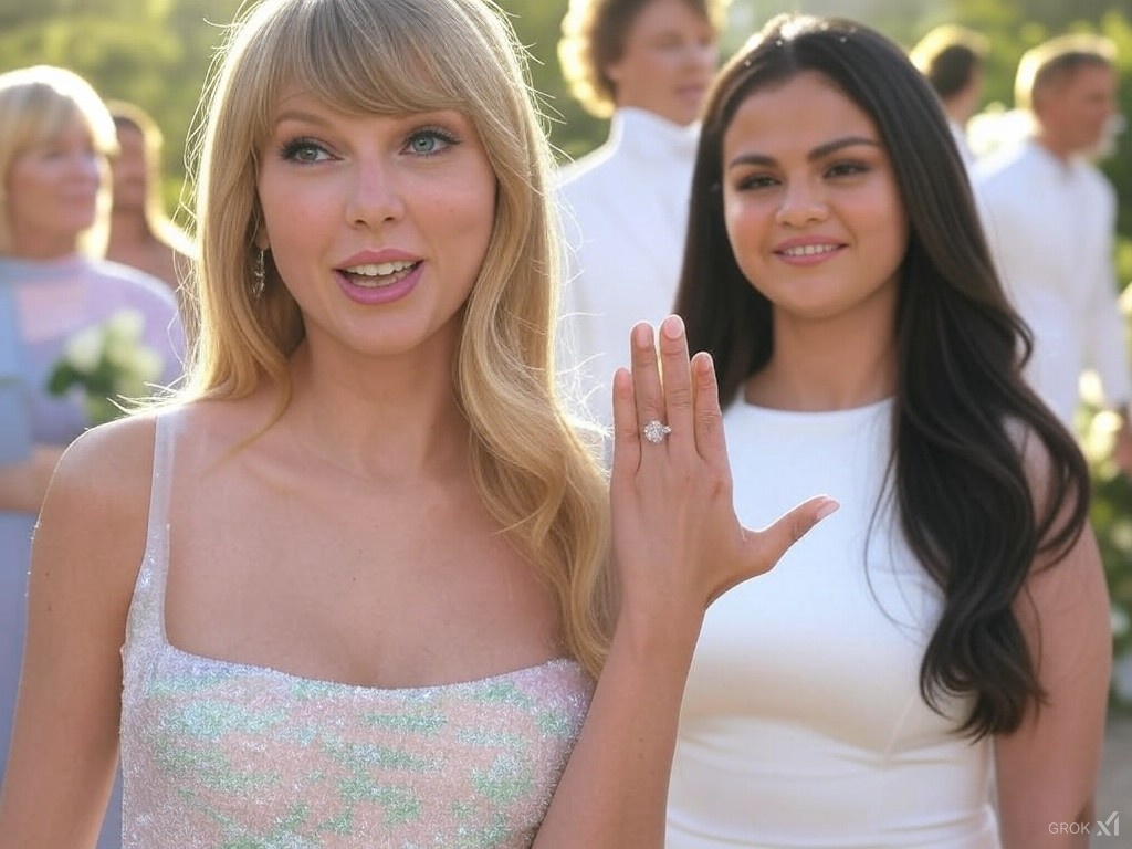 Taylor Swift's unique 7-word response to Selena Gomez's engagement