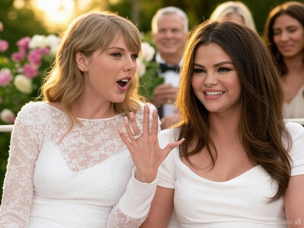 Taylor Swift's unique 7-word response to Selena Gomez's engagement
