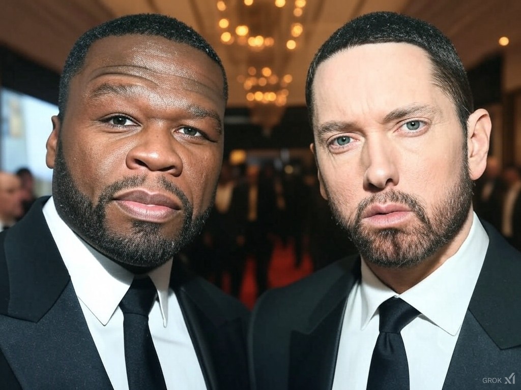 Eminem comments on the possibility of releasing an album with 50 Cent.