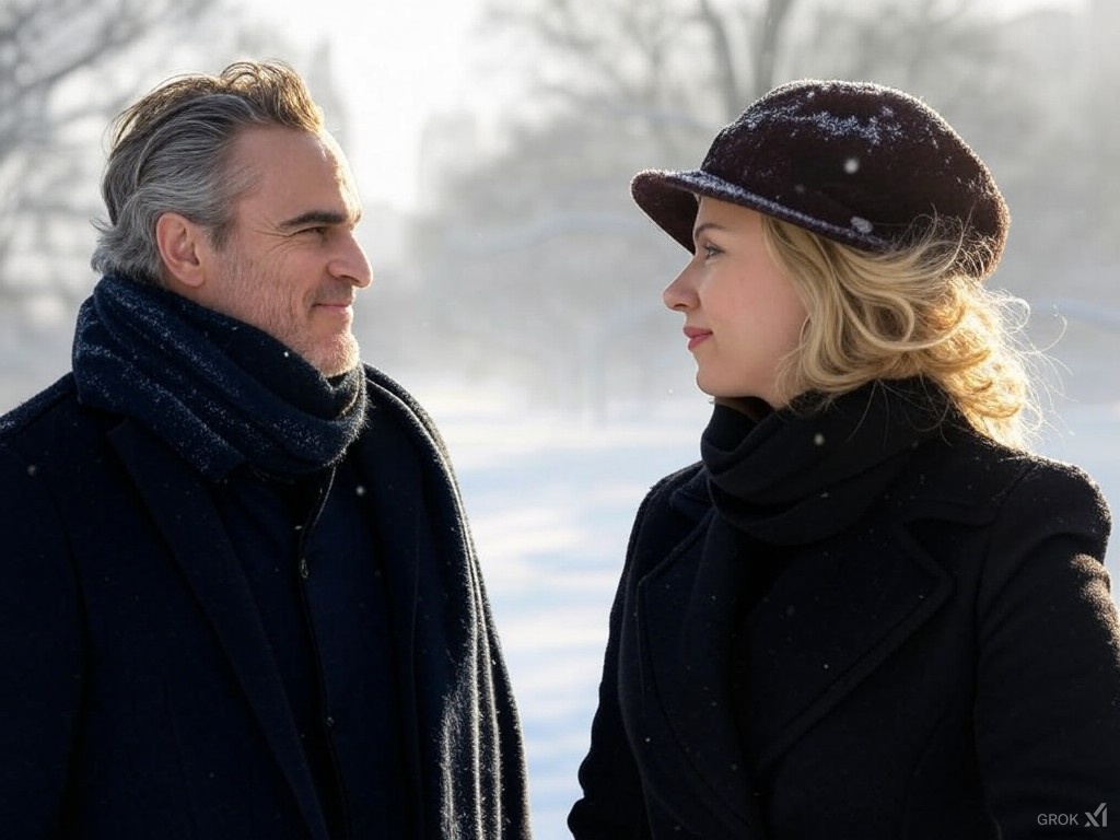 Scarlett Johansson discusses the 'bizarre' orgasm scene that caused Joaquin Phoenix to 'exit the studio'