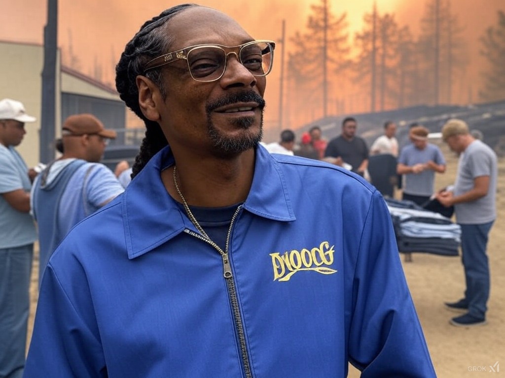 Snoop Dogg hailed as a 'true hero' for his 'generous' actions during the LA wildfires.