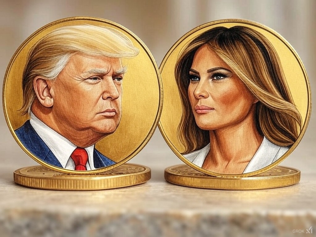 Crypto Investors Prepare for Trump 2.0: The Rise of $TRUMP and $MELANIA Coins