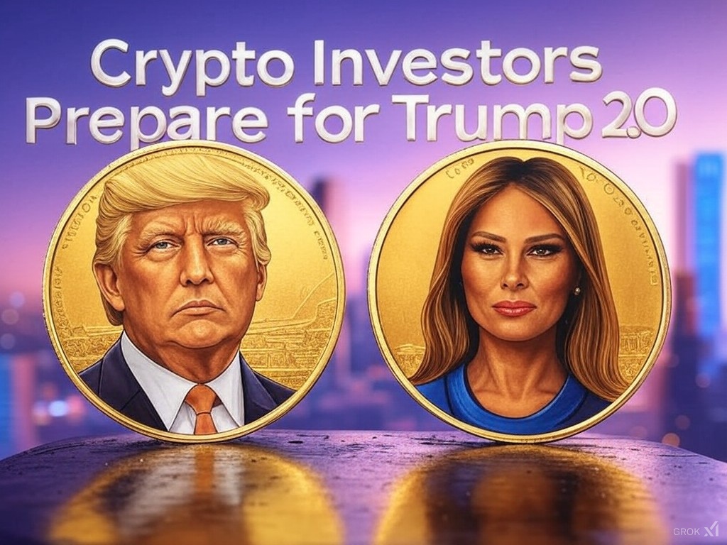 Crypto Investors Prepare for Trump 2.0: The Rise of $TRUMP and $MELANIA Coins