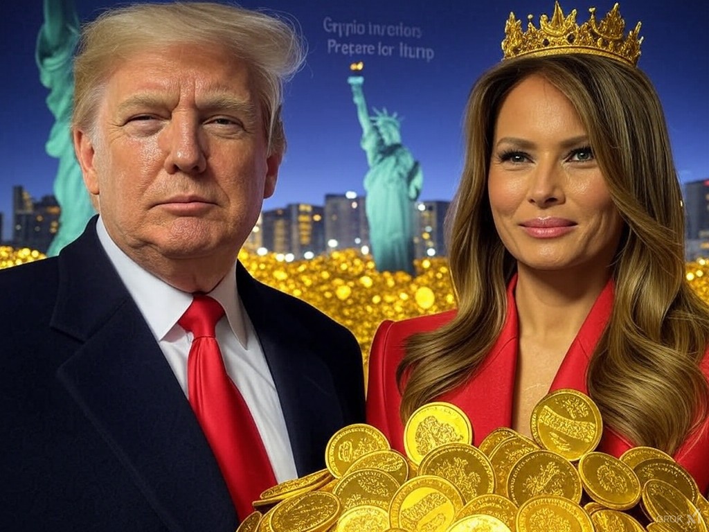 Crypto Investors Prepare for Trump 2.0: The Rise of $TRUMP and $MELANIA Coins