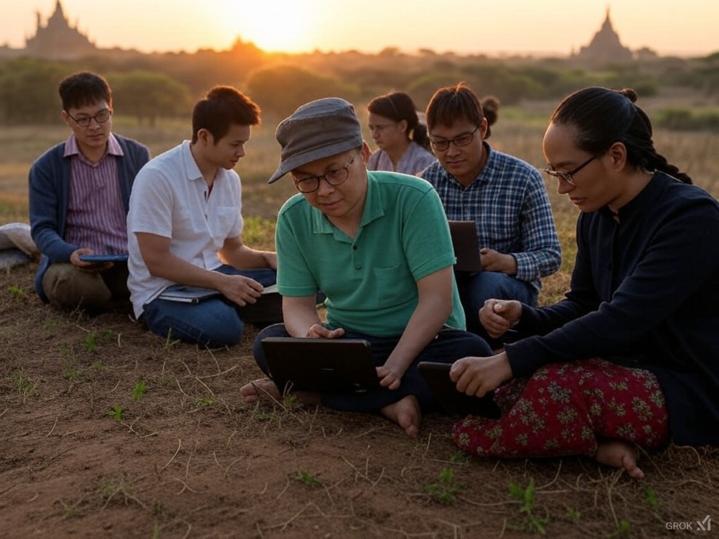 Earning Cryptocurrency Remotely Through Quasa Connect in Myanmar