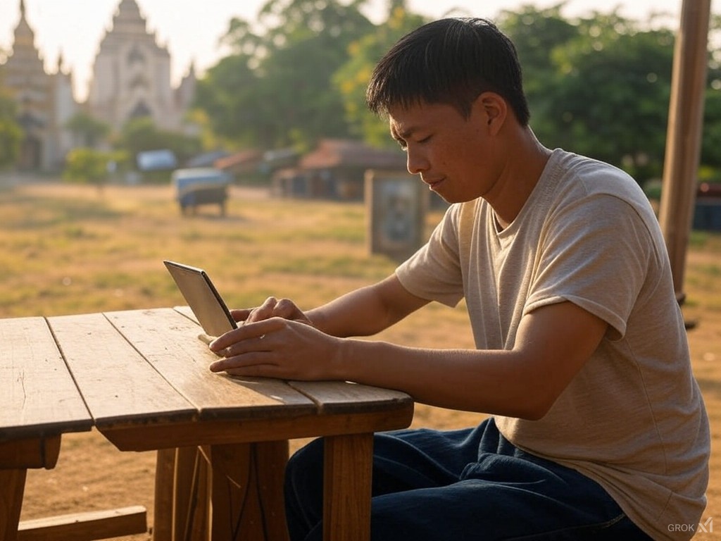 Earning Cryptocurrency Remotely Through Quasa Connect in Myanmar