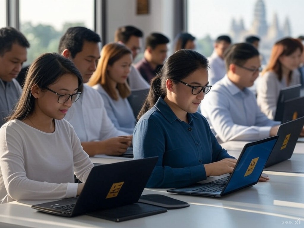 Cambodian Freelancers Can Earn Cryptocurrency QUA via Quasa Connect