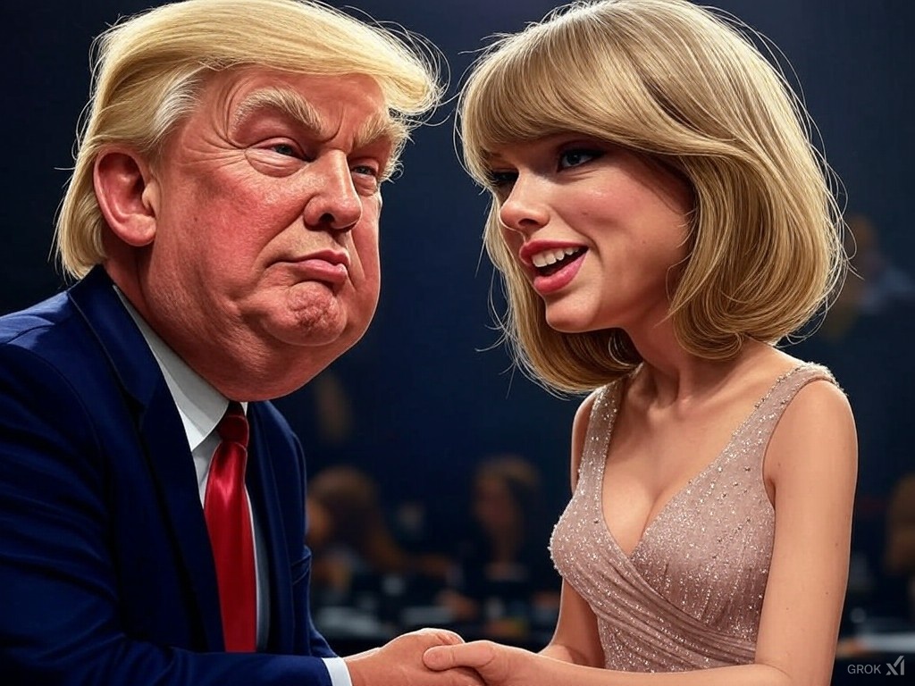 Donald Trump mercilessly mocks Taylor Swift following her Super Bowl booing.