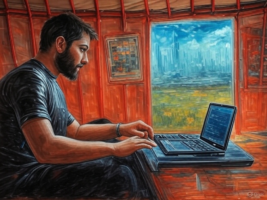 The Mongolian Steppes: The Perfect Frontier for Freelancing via Quasa Connect to Earn Cryptocurrency