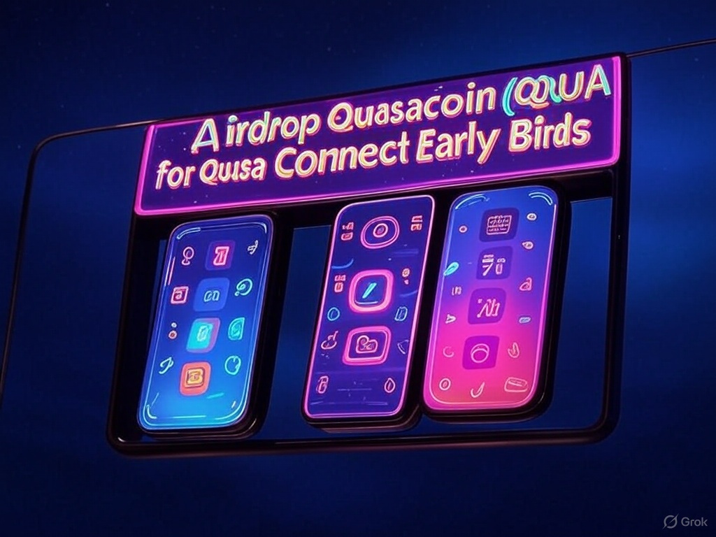 Airdrop Quasacoin (QUA) for Quasa Connect Early Birds