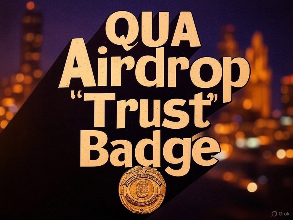 Quasacoin (QUA) Airdrop "Trust" Successfully Completed