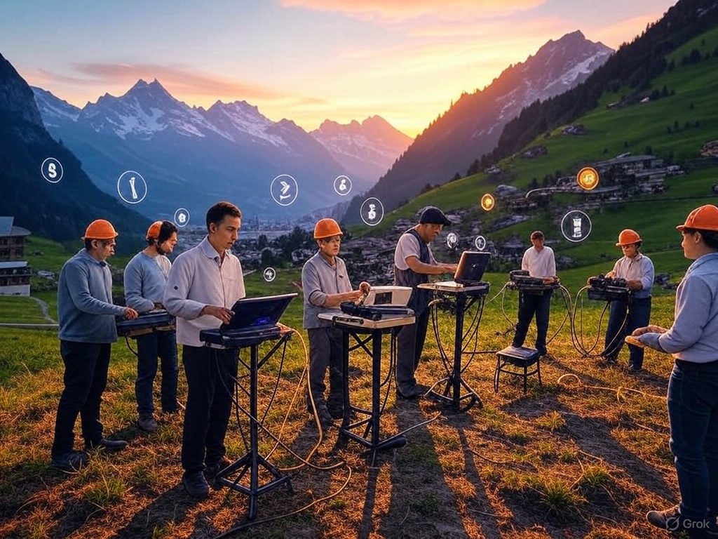 Swiss Laws: Perfectly Tailored for Remote Work and Cryptocurrency Earnings via Quasa Connect