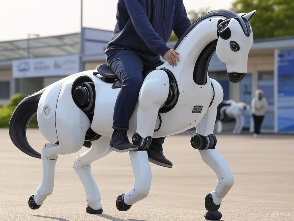 Kawasaki Unveils Corleo: A Hydrogen-Powered Robotic Horse Concept