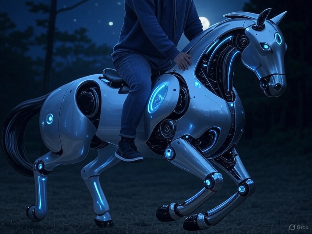 Kawasaki Unveils Corleo: A Hydrogen-Powered Robotic Horse Concept